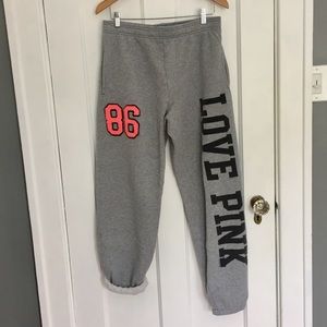 VS Pink Boyfriend Sweatpants